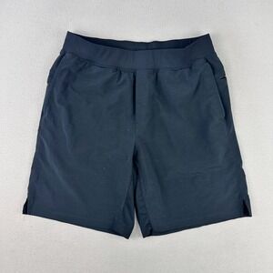 Fabletics Fundamental Gym Shorts Mens Medium Black Performance Linerless Running